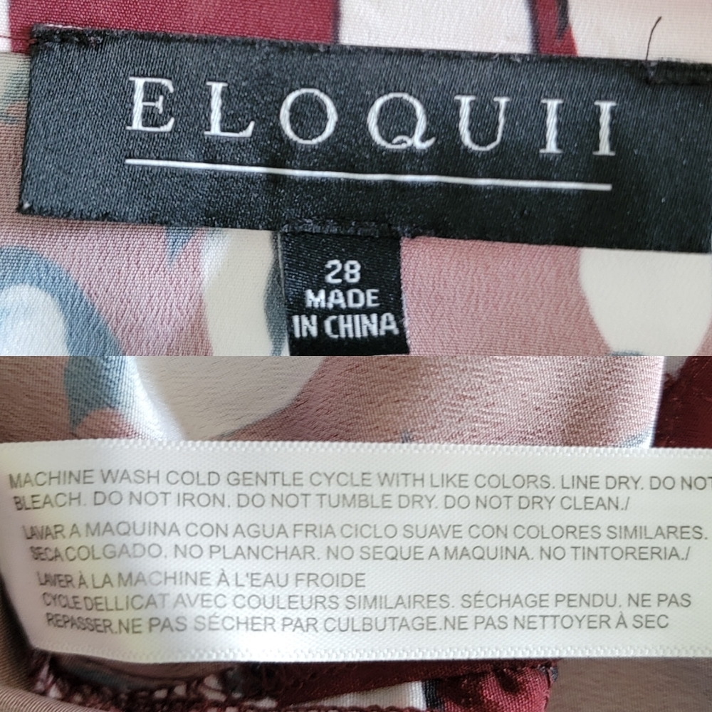 Eloquii Penguin Printed Tunic With Stripe Trim 28. - image 5